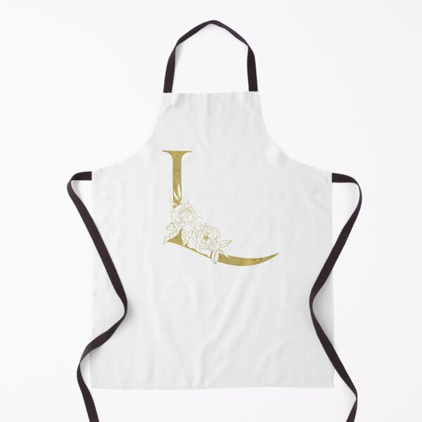 Item preview, Golden Floral Letter L Monogram designed and sold by KarolinaPaz.
