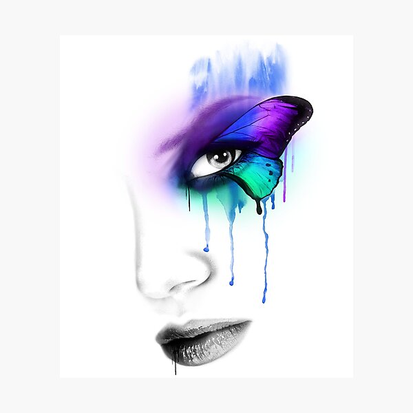 Fotodrucke Auge Tattoo Redbubble