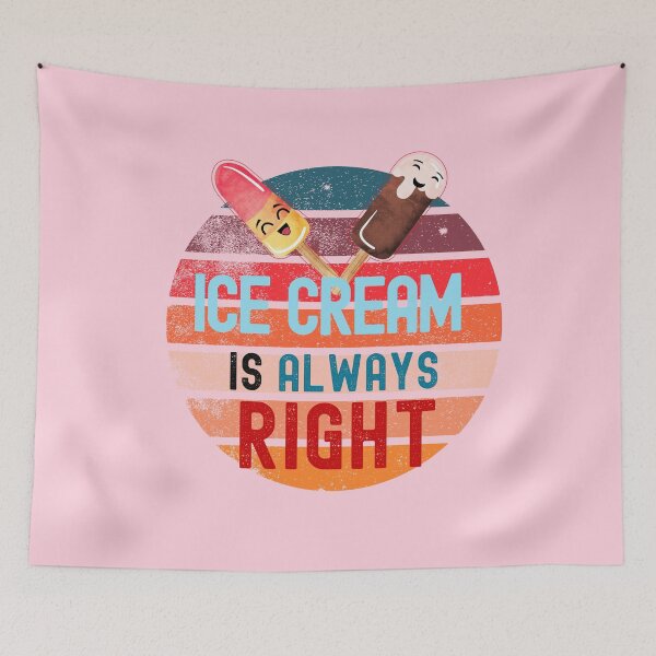 Item preview, Ice Cream Is Always Right - kawaii popsicles designed and sold by JooArtPrints  ★★★★★.