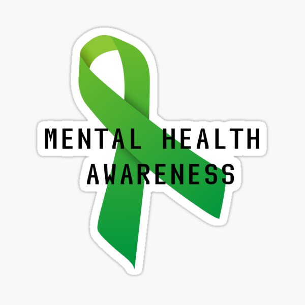 NAMI - Lime Light--green ribbon for *May is Mental Health Month*