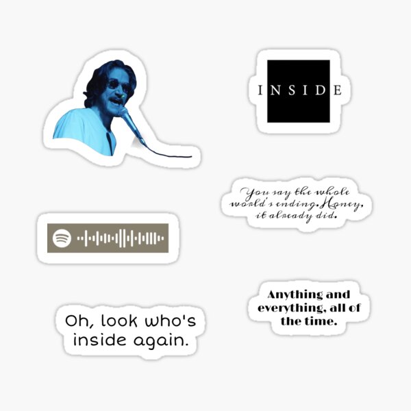 bo burnham inside Sticker