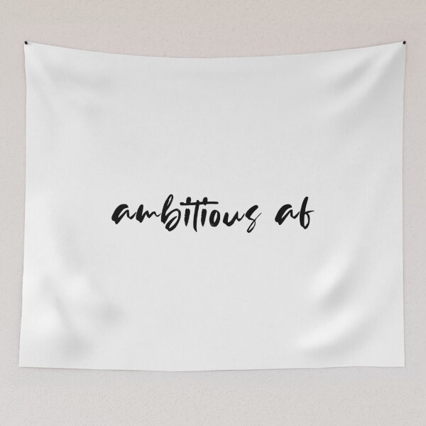 Item preview, ambitious af designed and sold by quoteedesigns.