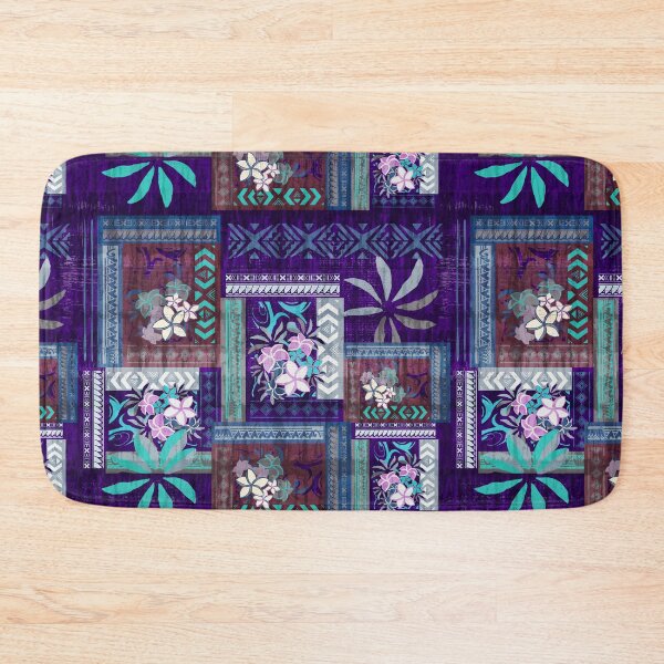 Item preview, Polynesian Tapa Patchwork Art Print  designed and sold by sunnthreads.