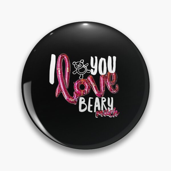 Artikelvorschau, Ich liebe Dich Beary much süßer Teddybär entworfen und verkauft von Kalli-design.