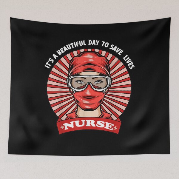 Item preview, Strong Nurse It's A Beautiful Day To Save Lives Nurse  designed and sold by maizreo.