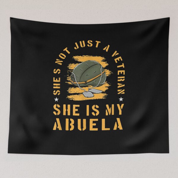 Item preview, He's Not Just A Veteran He's My Abuela Veterans Day  designed and sold by anniet33.
