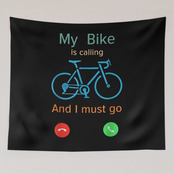 Item preview, My Bike Is Calling And I Must Go  designed and sold by anniet33.