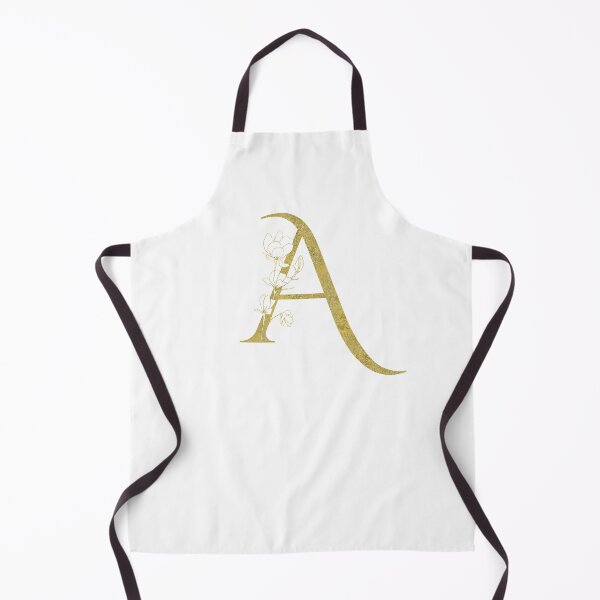 Item preview, Golden Floral Letter A Monogram designed and sold by KarolinaPaz.
