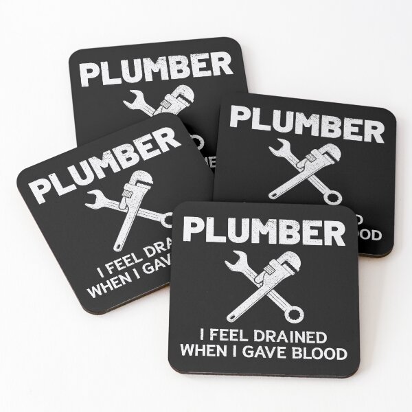 Item preview, Plumber Plumbing Craftsman Pipe fitter Funny Joke designed and sold by CuteDesigns1.