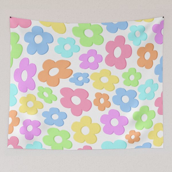 Item preview, groovy drippy flowers designed and sold by Pastel-PaletteD.