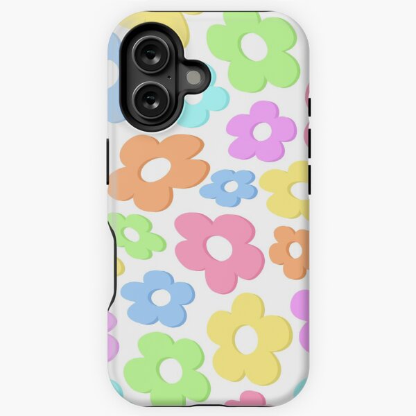 groovy drippy flowers iPhone Tough Case