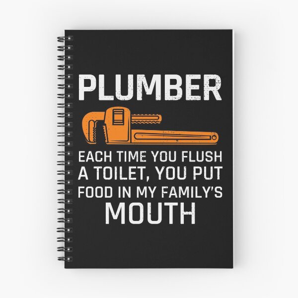Item preview, Plumber Plumbing Craftsman Pipe fitter Funny Joke designed and sold by CuteDesigns1.