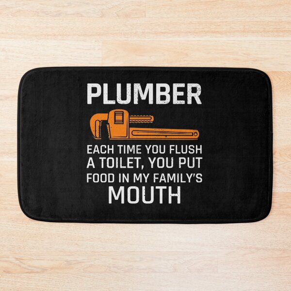Item preview, Plumber Plumbing Craftsman Pipe fitter Funny Joke designed and sold by CuteDesigns1.