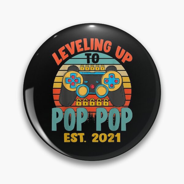 Item preview, Leveling Up To Pop Pop 2021 Pregnancy Announcement  designed and sold by maizreo.