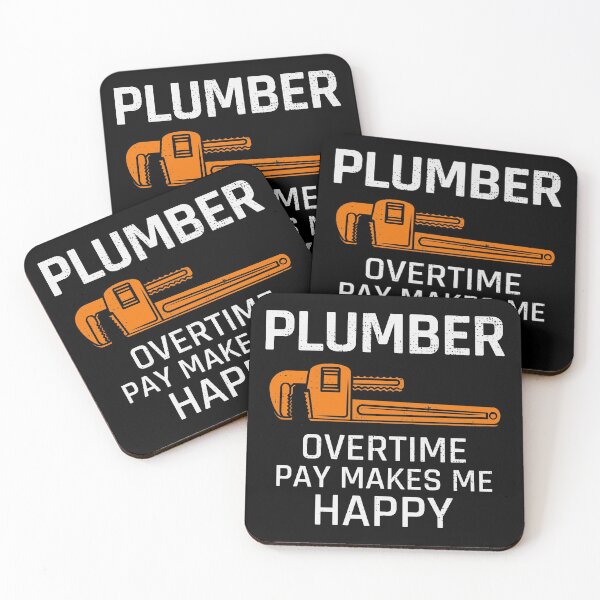Item preview, Plumber Plumbing Craftsman Pipe fitter Funny Joke designed and sold by CuteDesigns1.