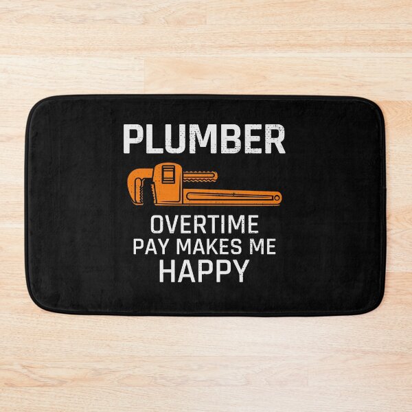 Item preview, Plumber Plumbing Craftsman Pipe fitter Funny Joke designed and sold by CuteDesigns1.
