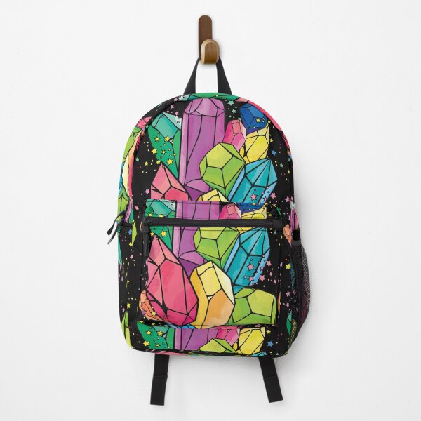 Item preview, Colorful Crystals with stars doodles designed and sold by Soumita.