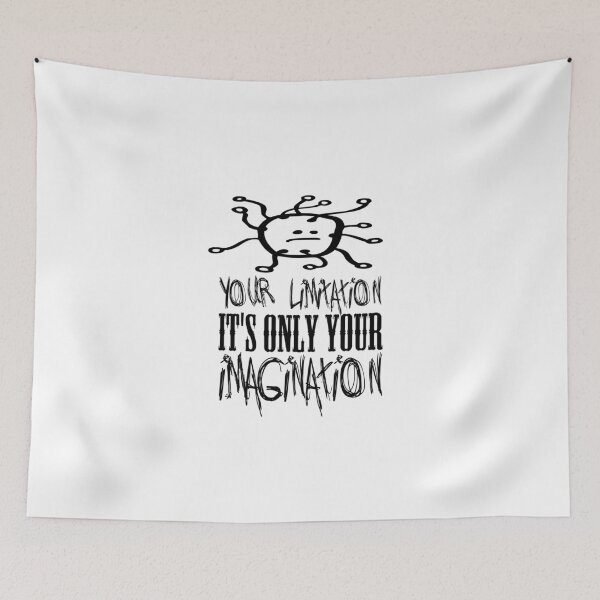 Item preview, Your limitation it's only your imagination t-shirt  designed and sold by Frangi_Pane_ Magazine.