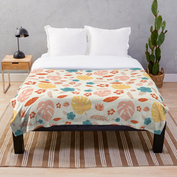 Item preview, Summer Flowers and Leaves Pattern Style designed and sold by tkims.