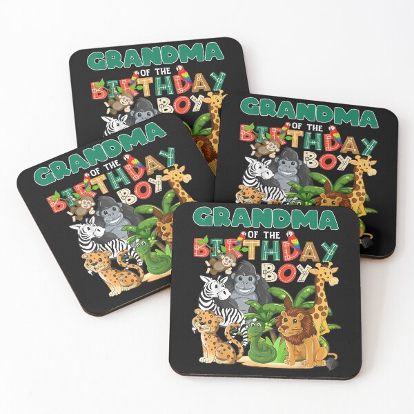 Item preview, Grandma Of The Birthday Boy Zoo Birthday Safari Jungle  designed and sold by anniet33.