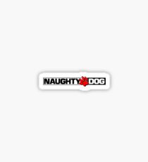 Naughty Dog Sticker