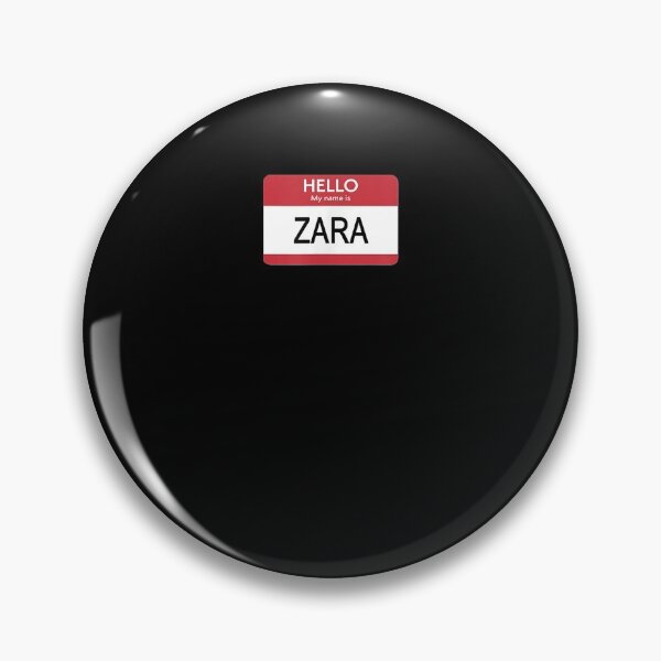 Item preview, Hello My Name Is Zara Name Tag Sticker Label  designed and sold by maizreo.
