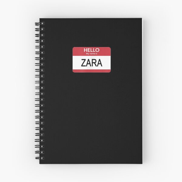 Item preview, Hello My Name Is Zara Name Tag Sticker Label  designed and sold by maizreo.