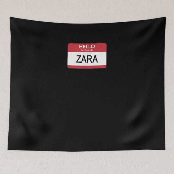 Item preview, Hello My Name Is Zara Name Tag Sticker Label  designed and sold by maizreo.