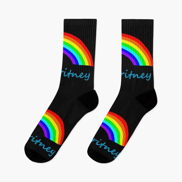 Item preview, Rainbow Typography for Free Britney designed and sold by ellenhenry.
