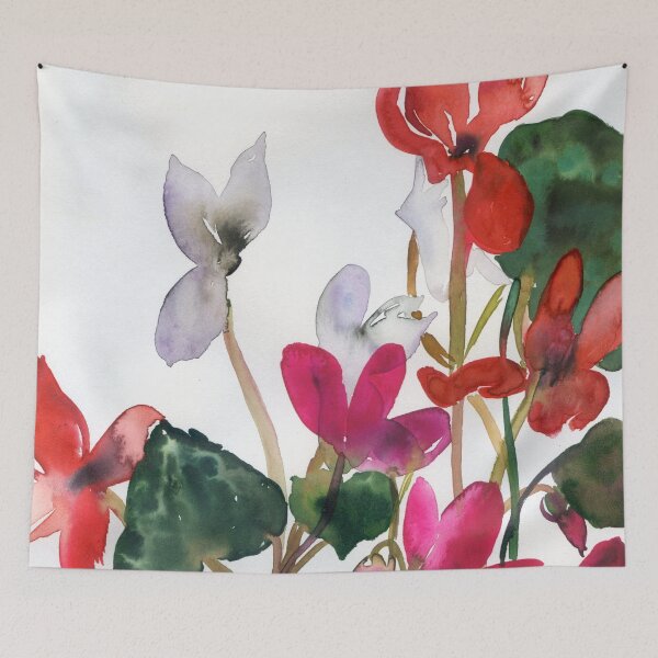 Item preview, cyclamen designed and sold by kosarandrea.