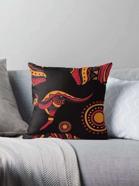 Artikel-Vorschau von Kunst der australischen Aborigines - Känguru, designt und verkauft von SapphireDC.