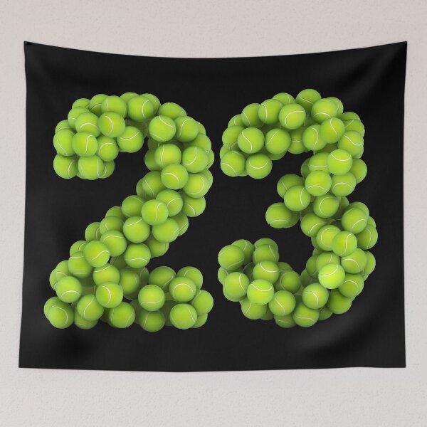 Item preview, Tennis Player Number 23 - Tennis Sports twenty-three Game Set Match designed and sold by elhefe.