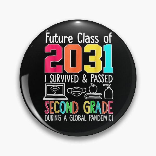 Item preview, Colourful Class Of 2031 Second Grade Back To School  designed and sold by maizreo.
