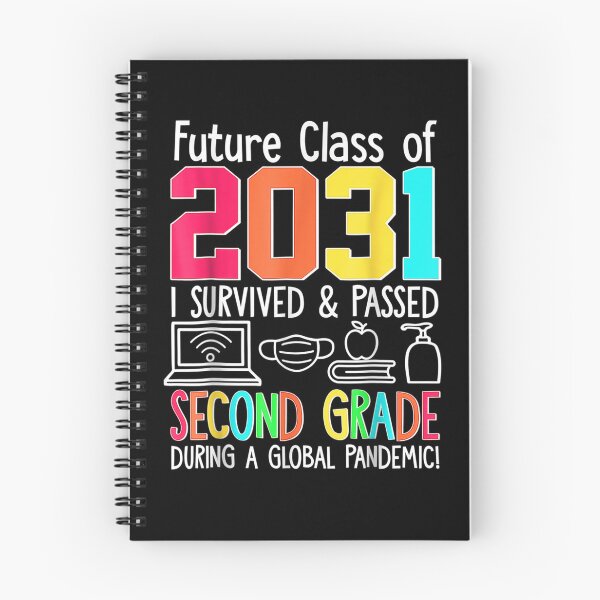 Item preview, Colourful Class Of 2031 Second Grade Back To School  designed and sold by maizreo.