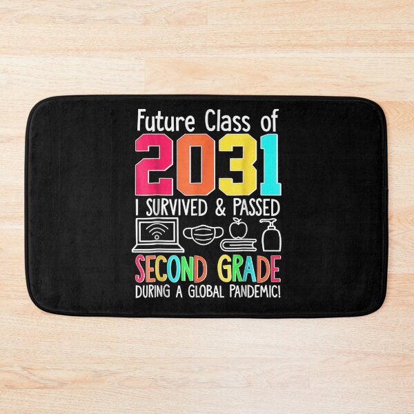 Item preview, Colourful Class Of 2031 Second Grade Back To School  designed and sold by maizreo.