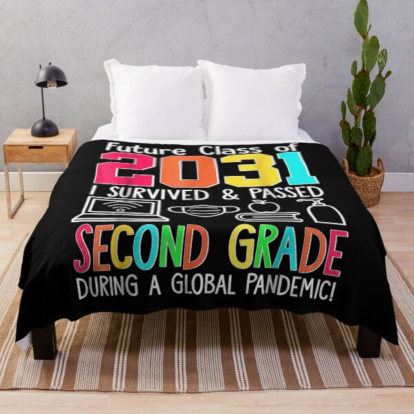 Item preview, Colourful Class Of 2031 Second Grade Back To School  designed and sold by maizreo.