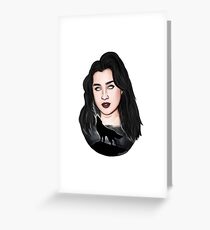 Tarjeta de felicitación Lauren Jauregui