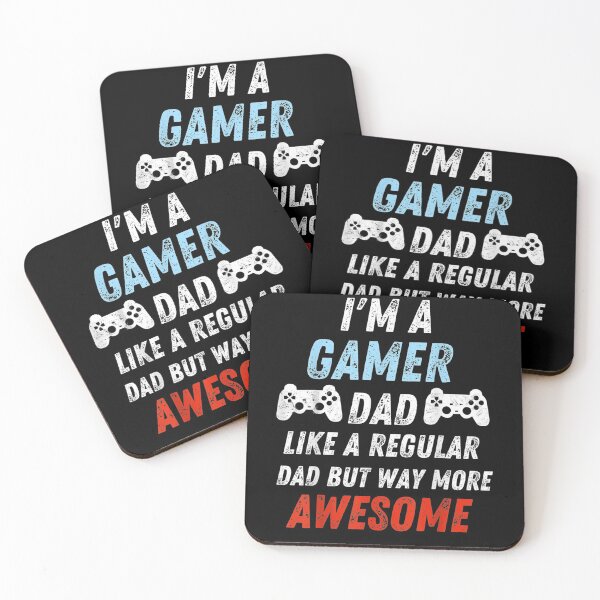 Item preview, I'm Gamer Dad Like A Regular Dad But Way More Awesome Funny  designed and sold by anniet33.