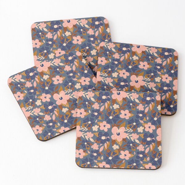 Item preview, Hand drawn elements floral pattern designed and sold by SakuraLemonDS.