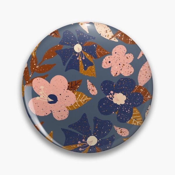 Item preview, Hand drawn elements floral pattern designed and sold by SakuraLemonDS.