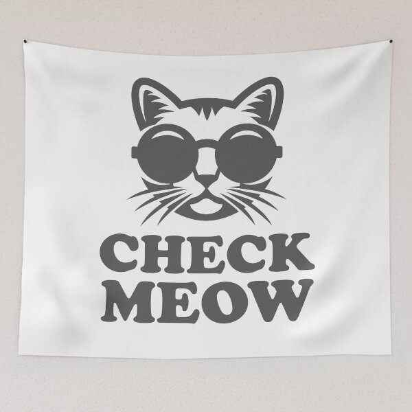 Item preview, Check meow  designed and sold by Simoel12.