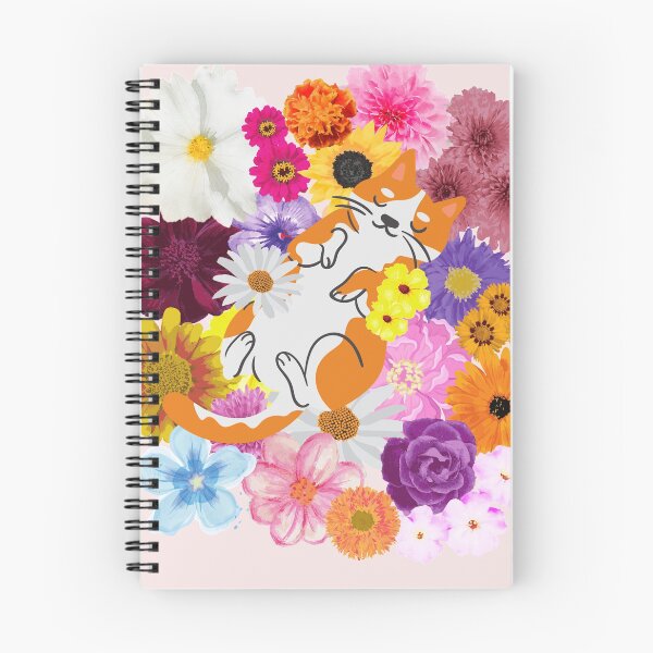 Item preview, Flower Kitty  designed and sold by PlumNearly.