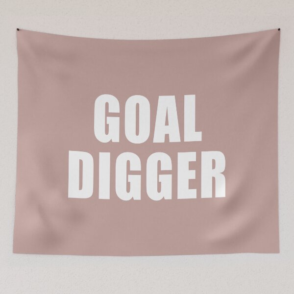 Item preview, Goal Digger - Typography Quote designed and sold by quoteedesigns.