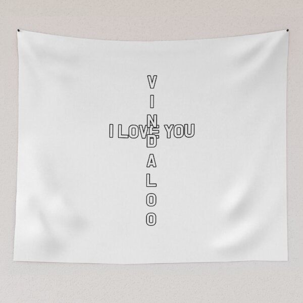 Item preview, I Love You Vindaloo designed and sold by SPYG.