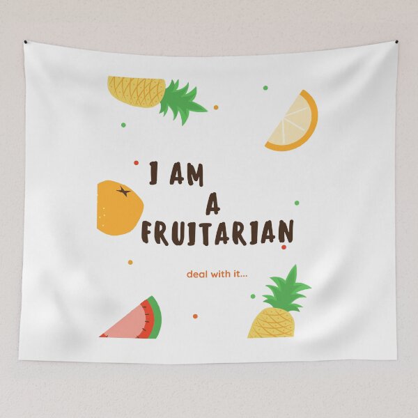 Item preview, I am a Fruitarian (Lover of Fruits) designed and sold by Odunsy.