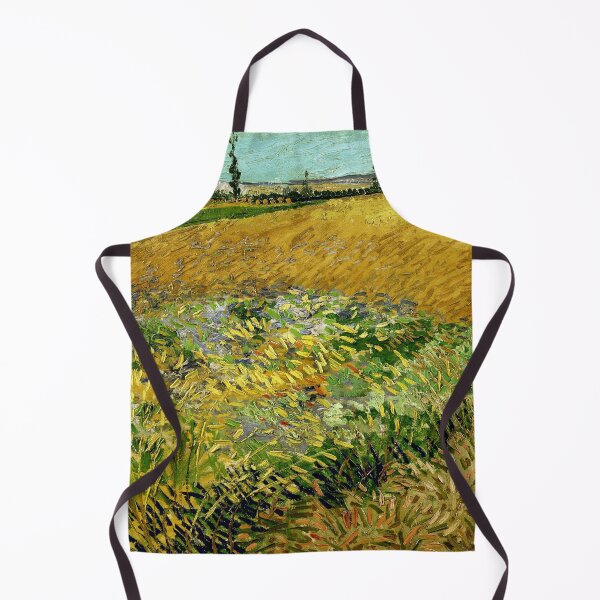 Item preview,  Wheatfield, 1888, by Vincent van Gogh designed and sold by Irina Polyanskaya.