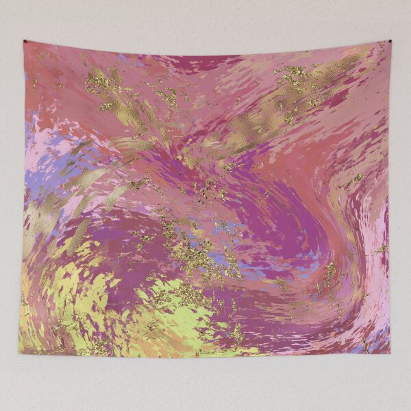 Item preview, Chaotic Pink & Gold designed and sold by ReesDesigns.