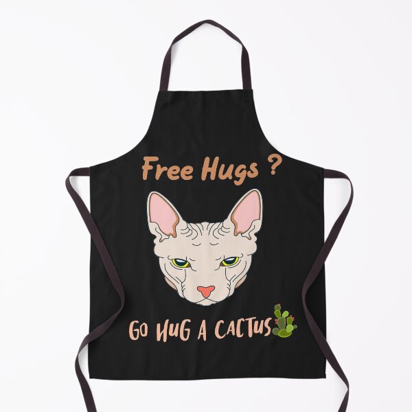 Item preview, Free Huges...Go Hug A Catus Funny Angry Cat designed and sold by TownDesigns.