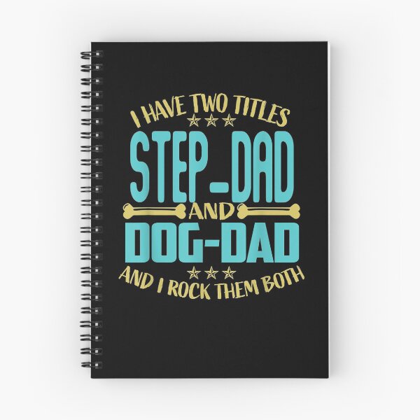 Item preview, Mens I Have Two Titles Step Dad And Dog Dad Vinatge Fathers Day  designed and sold by anniet33.