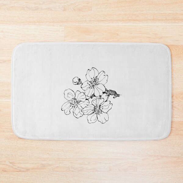 Item preview, black and white iris flower designed and sold by zaher97.